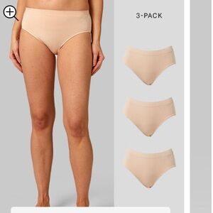 32° cool WOMEN'S 3-PACK SEAMLESS STRETCH COMFORT BRIEF